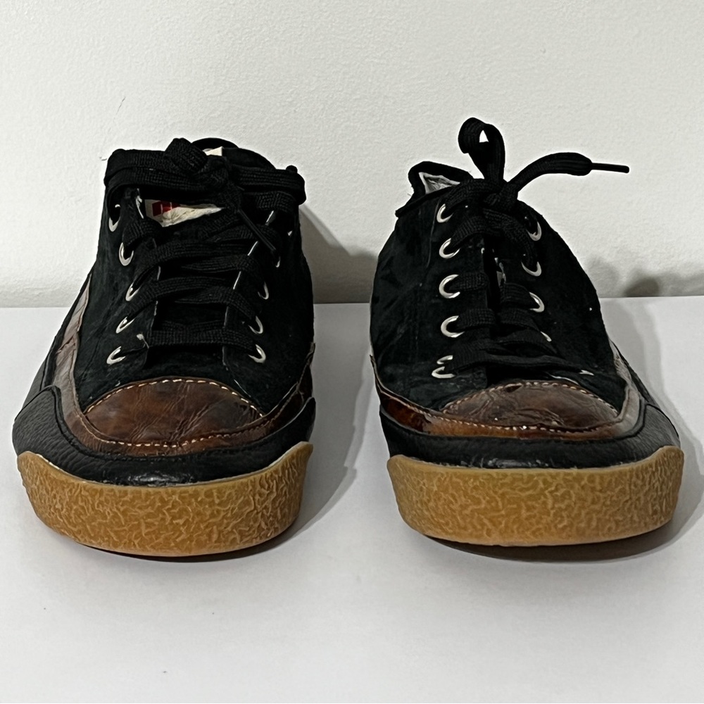 Nice Madrid Low Black Brown SuedeSneakers